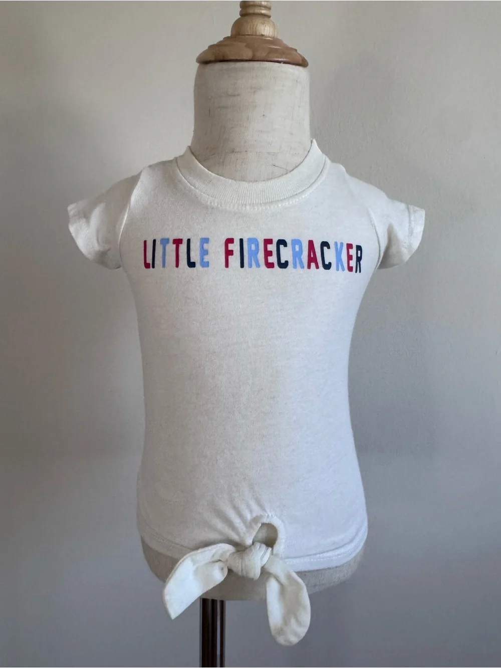 Little Firecracker Fourth of July Tee
